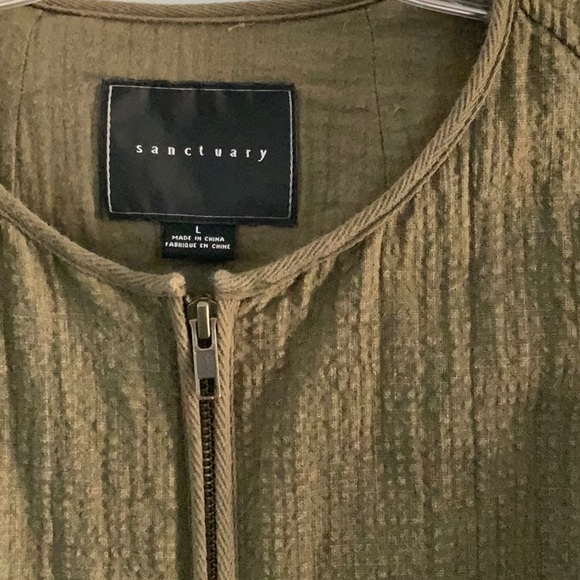 Sanctuary Olive Jacket - Picture 2 of 3
